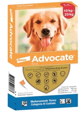 Advocate Perro 10 A 25 Kg X Pip 2.5ml 3