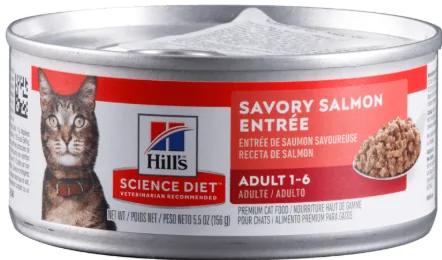 Hills Gato Lata Adult Salmon 5,5oz 2