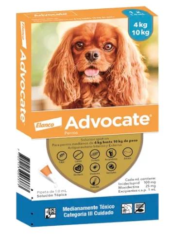 Advocate Perro 4 A 10 Kg X Pip 1ml