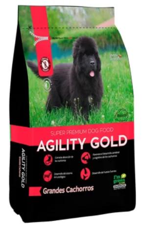 Agility Gold Grandes Cachorros Rojo 15k