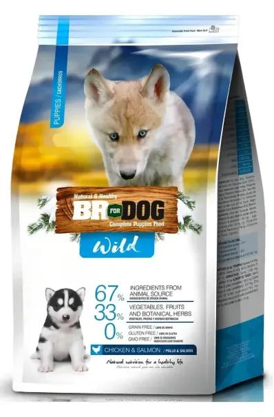 Br For Dog Wild Complete Puppies Food X 2 Kg