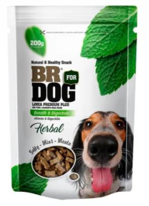 Br Snack Herbal For Dog Softy Menta Breath Digestion 200 Gr