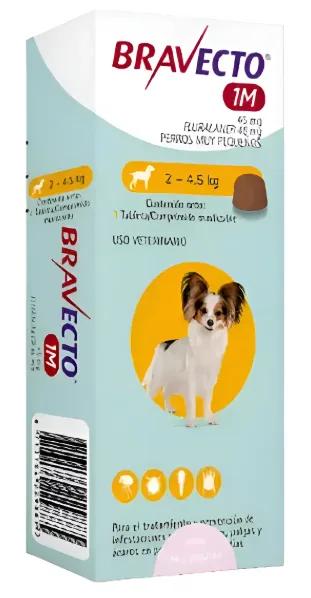 Bravecto 1M 2-4,5 Kg