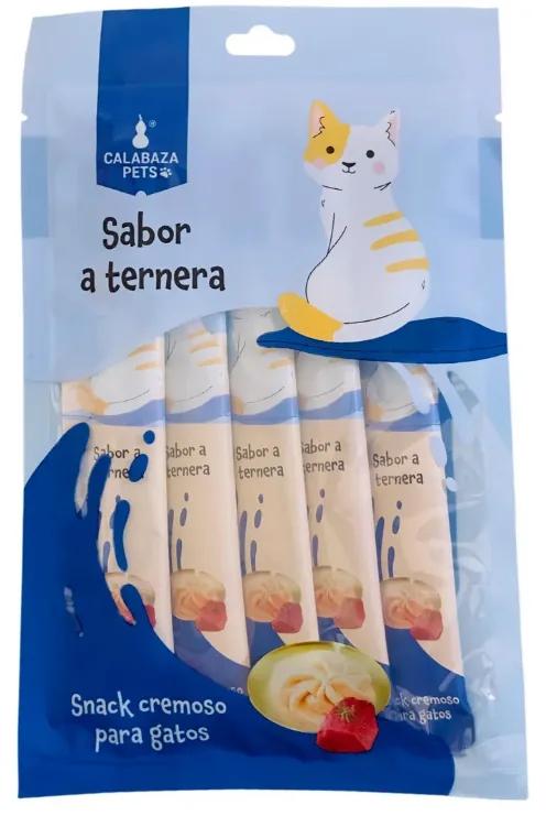 Cremoso gato calabaza ternera x 5