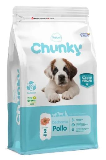 Chunky Perro Cachorro Pollo Azul Claro 4k