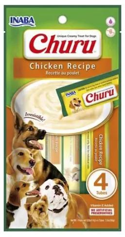 Churu Dog Pollo 4x14g Us611*Verde-Naranja
