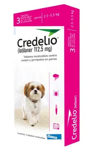 Credelio 2,5 A 5 Kg 3 Tab *Fucsia