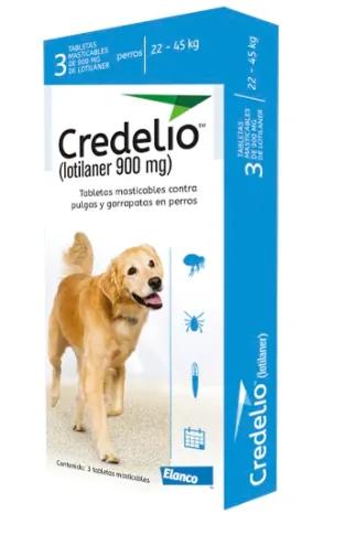 Credelio 22 A 45 Kg 3 Tab *Azul