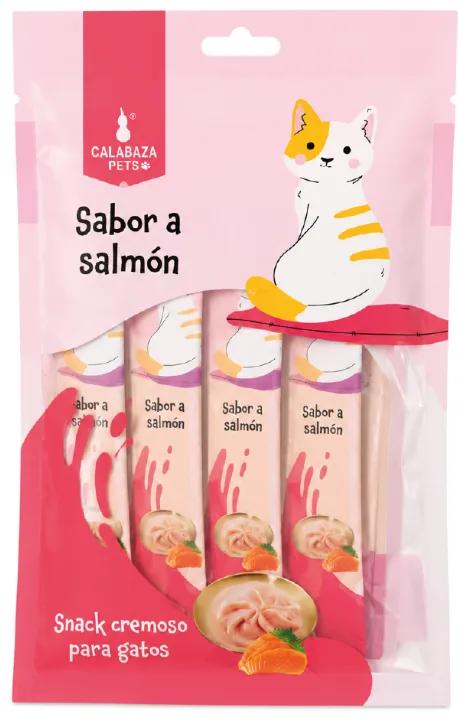 cremoso gato calabaza salmon x 5