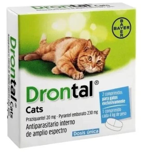 Drontal Gato 2 Tab (1tab=4kg)
