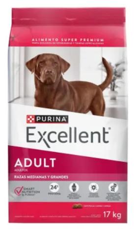 Excellent Perro Adulto Raza Medianas Y Grandes 17k