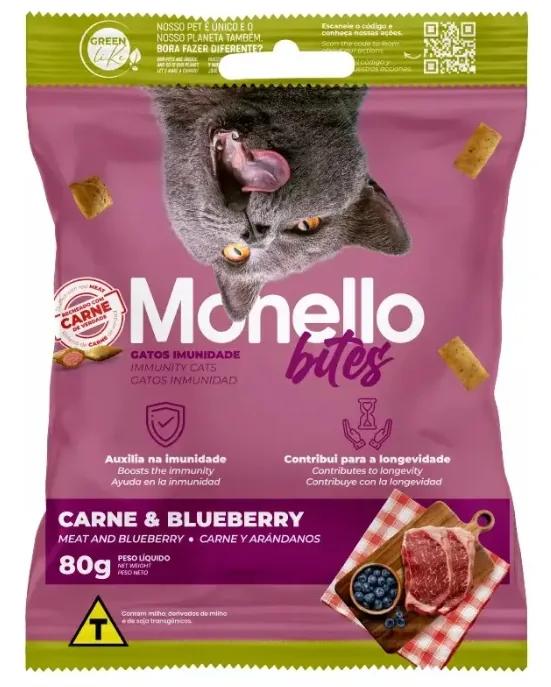 Galletas Monello Carne Y Arandanos 80gr