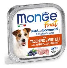 Monge Fruit Turkey/Blueb Lamina 100gr