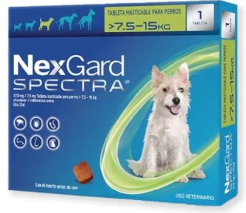 Nexgard Spectra Med 7.5 A 15 Kg