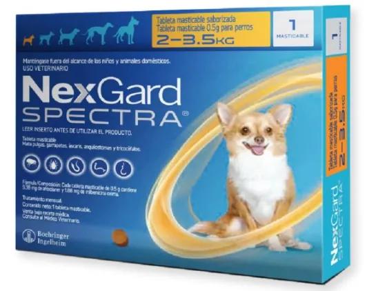 Nexgard Spectra Xs 2 A 3.5 Kg