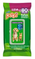 Pañitos Petys Original 80 Und