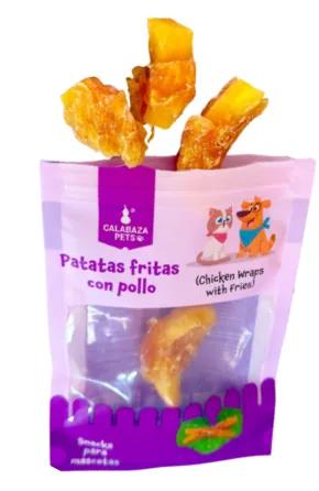 Patatas Fritas Con Pollo