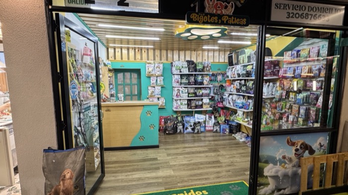 Entrada de Bigotes y Paticas en Samara Plaza Mall, Dosquebradas